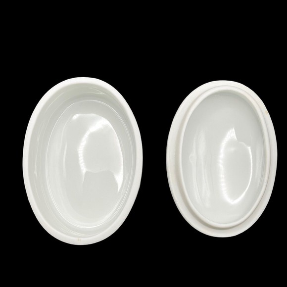 Haviland Limoges Oval Trinket Box Hand Painted Pink Yellow Flowers Gold Trim - Picture 5 of 10